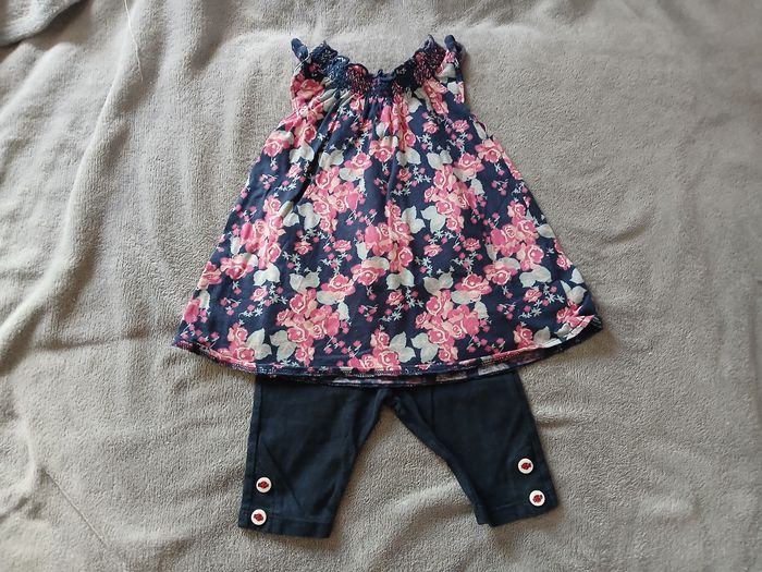 Ensemble été tunique/legging 12 mois