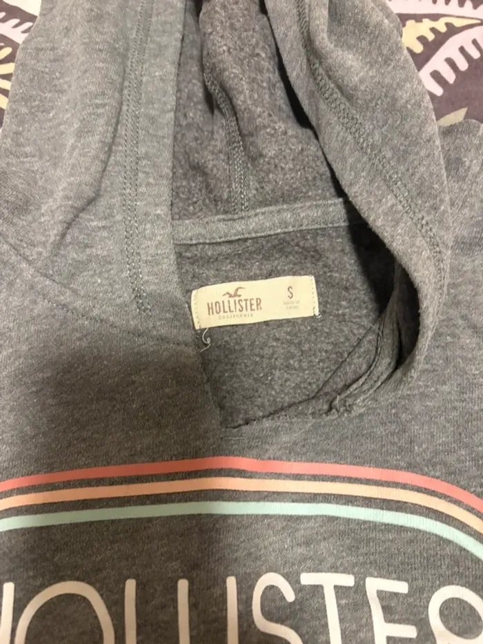 Lot de 2 sweats à capuche hollister taille s - photo numéro 12