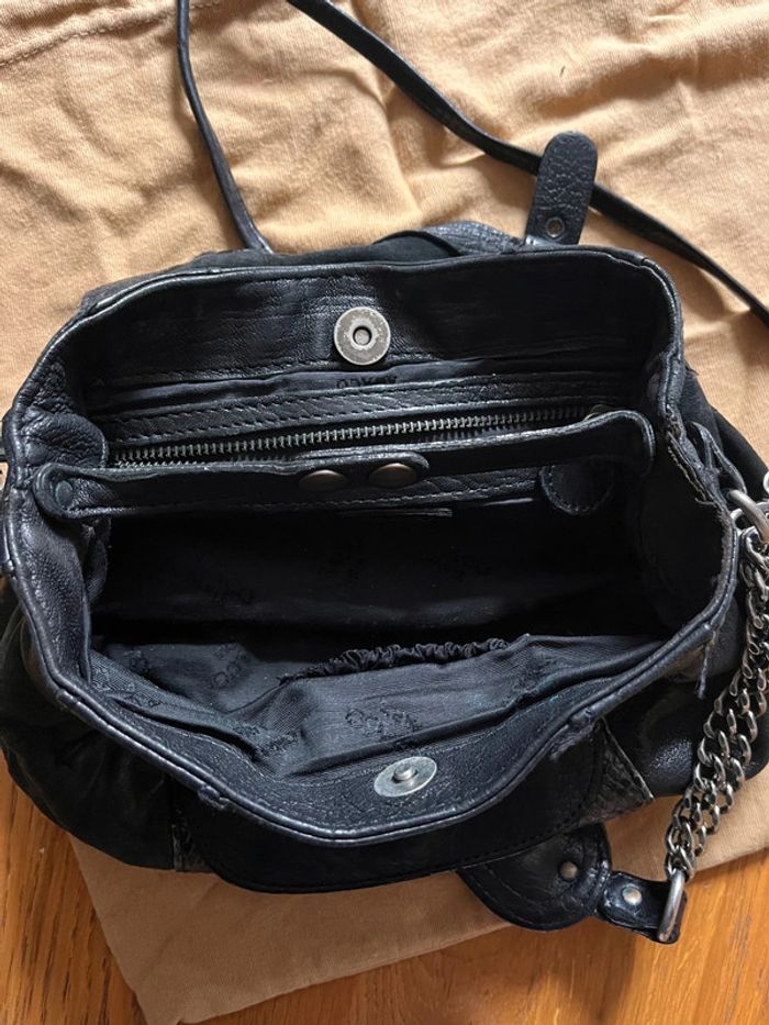 Sac Abaco cuir et python - photo numéro 13