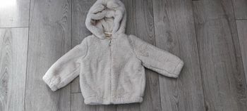 Veste mi saison imitation fourrure 12 mois