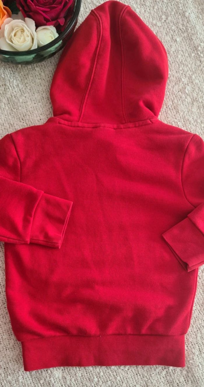 Ensemble jogging adidas rouge - photo numéro 3