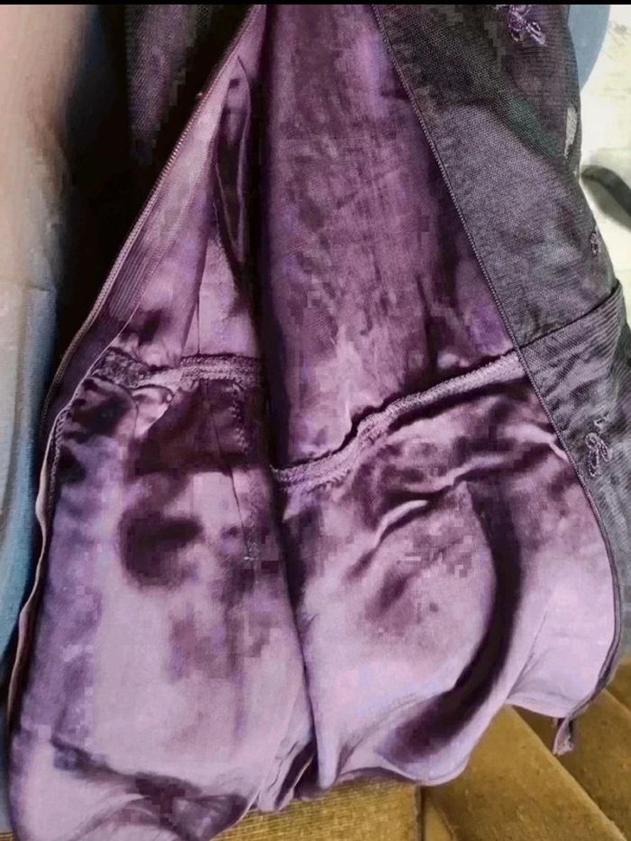 Petite robe violette chic taille 36/38 autre ton - photo numéro 12