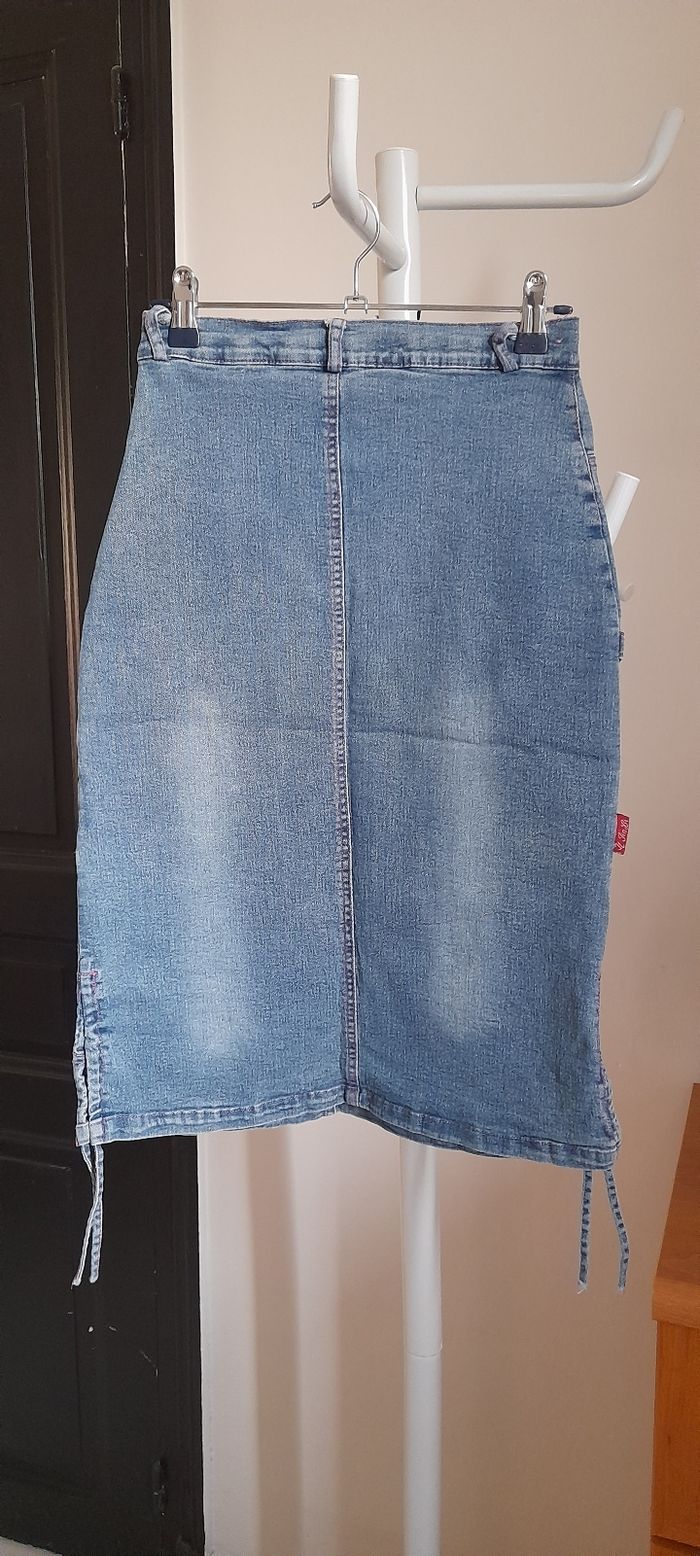 Jupe jeans T 14 ans - photo numéro 3
