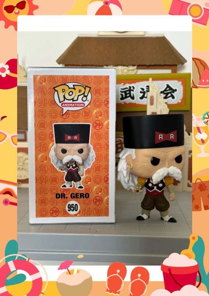 Funko pop dragon ball z gero - photo numéro 5
