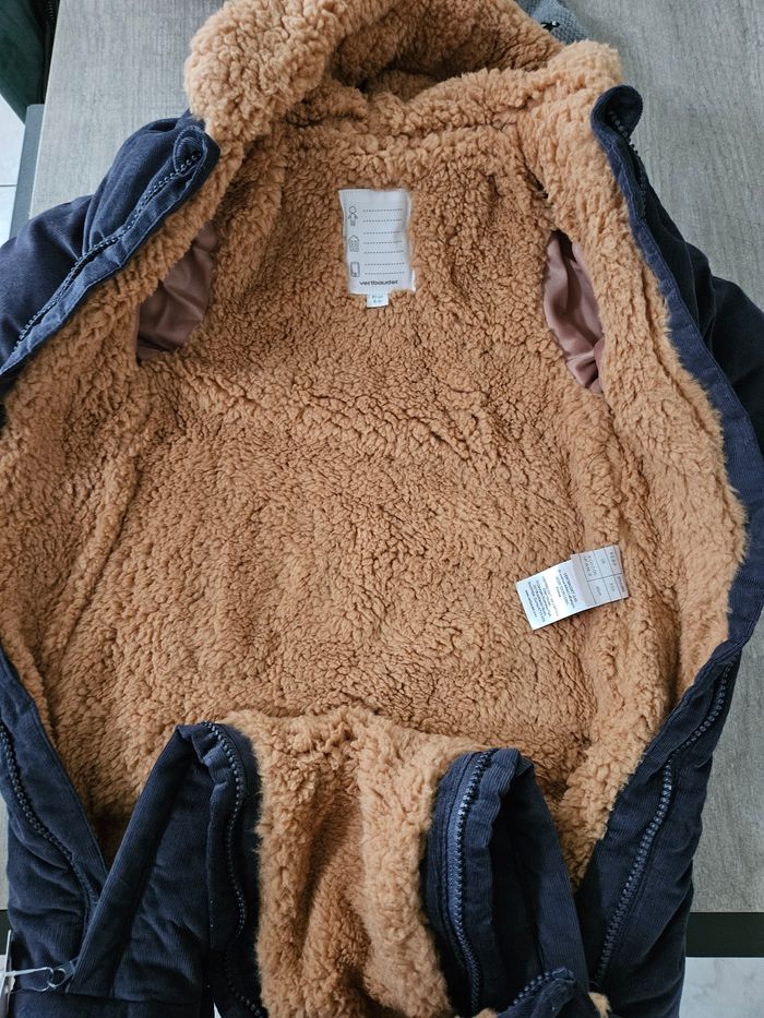 Combi pilote velours doublée sherpa - photo numéro 5