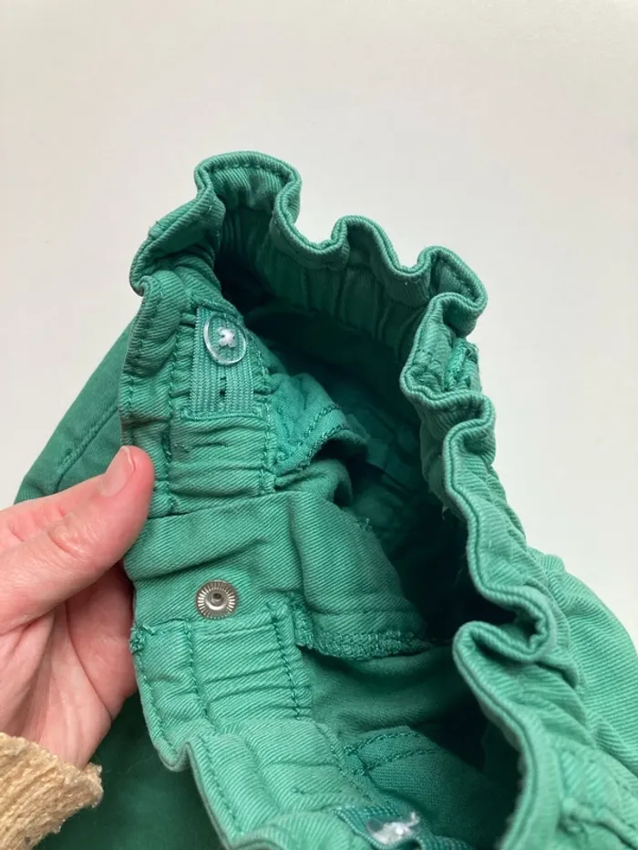 Pantalon vert 12 mois tape à l’œil - photo numéro 3