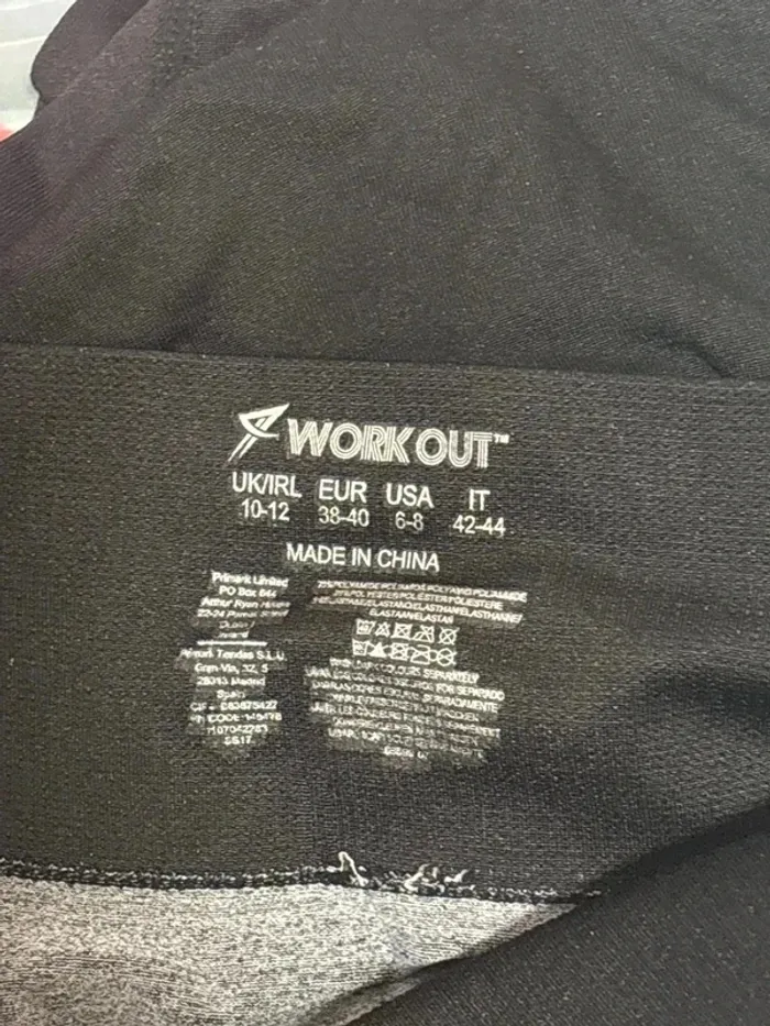 Leggings de sport taille 38/40 marque work out - photo numéro 4