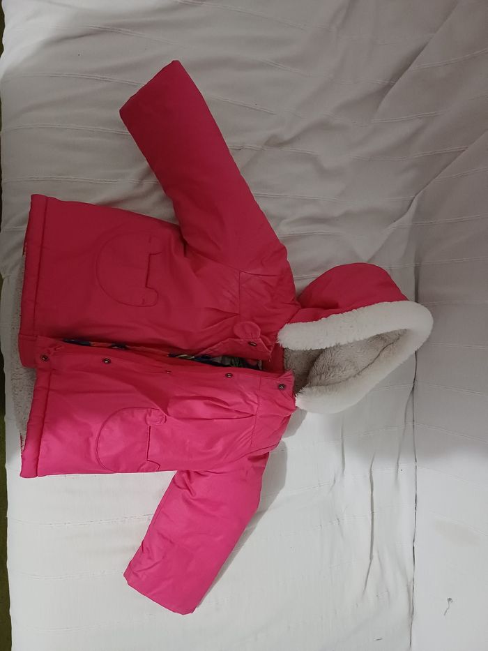 Manteau hiver bien chaud 24m + doublure - photo numéro 2