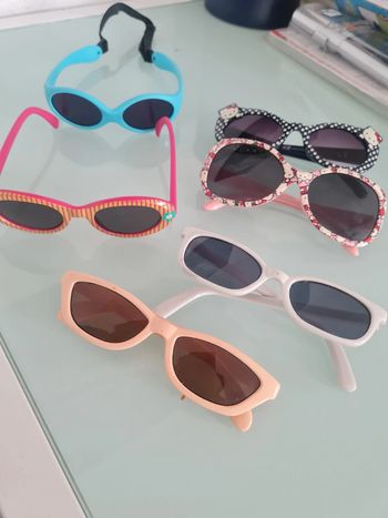 6 paires de lunettes bébé 12 mois et +