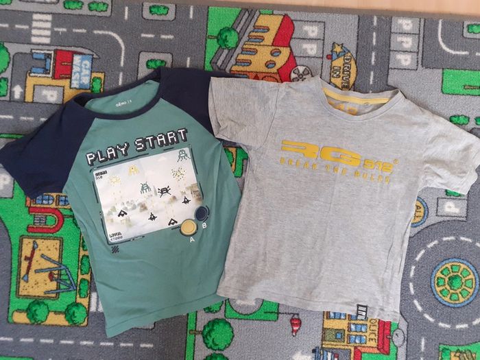 Lot de tee-shirt manches courtes