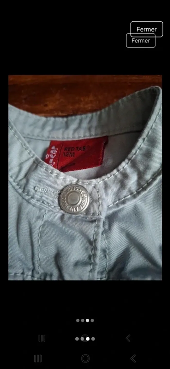 Veste levis bébé - photo numéro 3