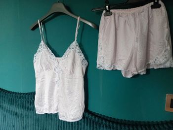 Ensemble lingerie top et short