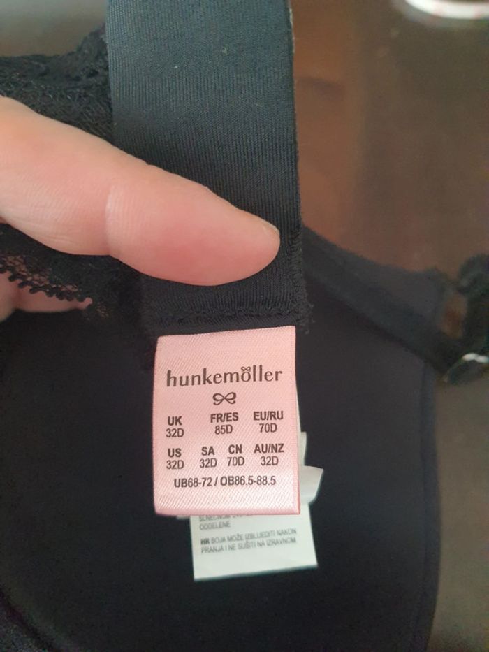 Soutiens-gorge noir Hunkemöller fr85D eu70D - photo numéro 15