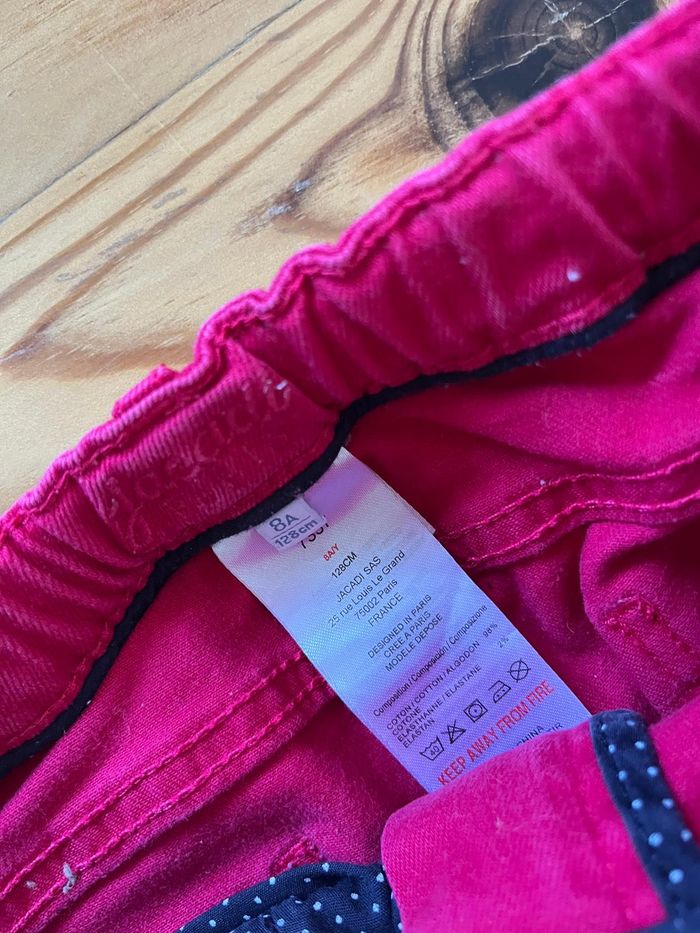 Pantalon rose Jacadi 8 ans - photo numéro 5