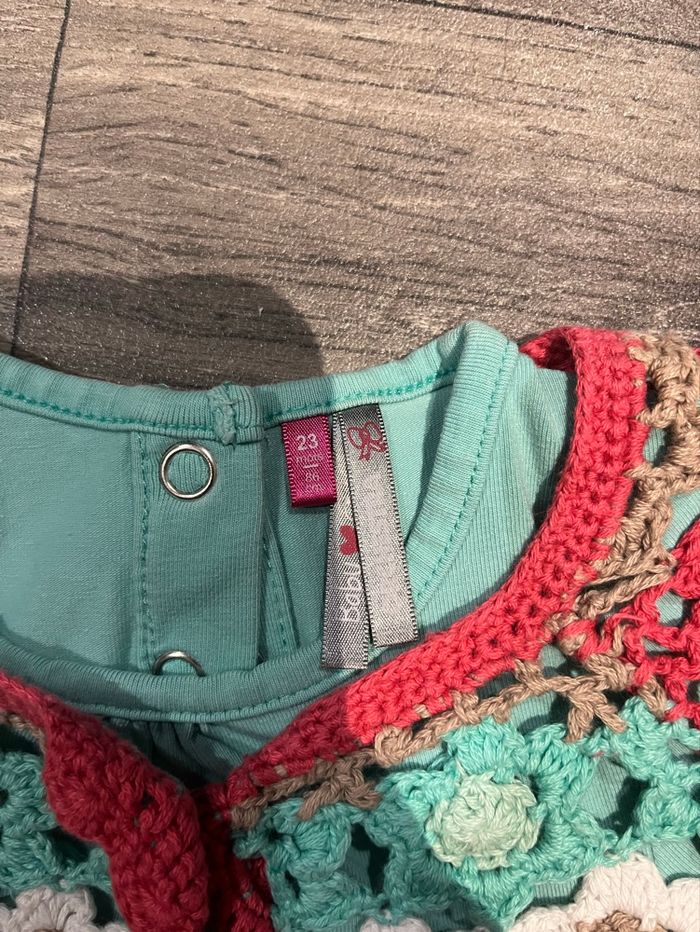 T-shirt avec gilet en laine - photo numéro 4