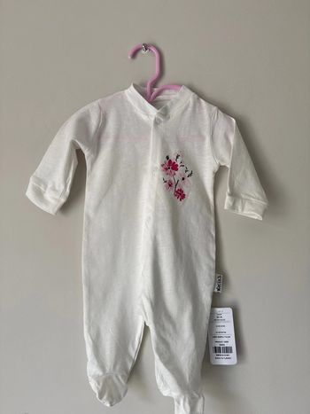 👶 pyjama fin bébé fille - 3 - 6 mois - 68 cm- necix’s- neuf avec étiquette