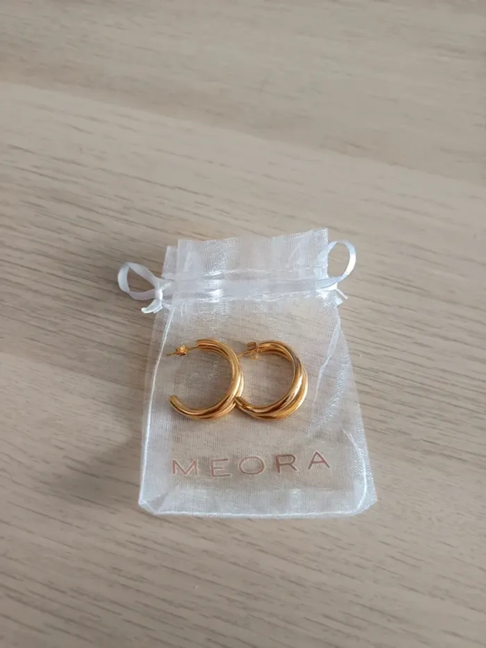 Double créoles Moera