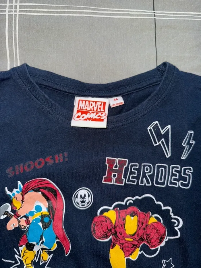 T-shirt manches longues Marvel - photo numéro 2