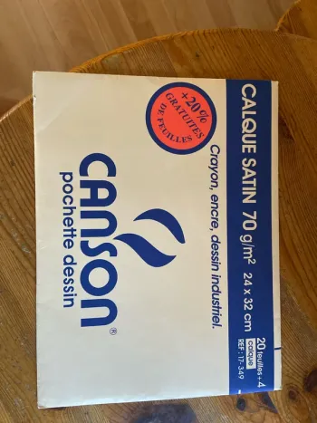 Papier calque satin