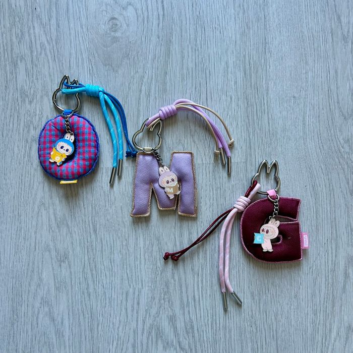 Labubu Porte Clés Pendant Pin For Love Plush Bloom - photo numéro 3