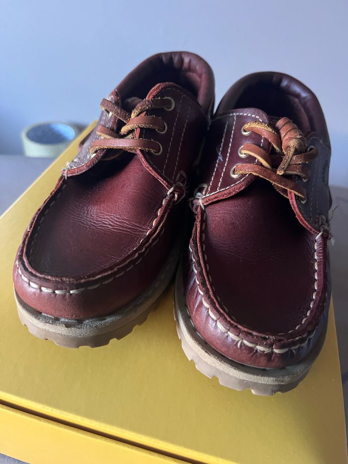 Mocassins bateau cuir Urban Jungles taille 30/31 - photo numéro 6