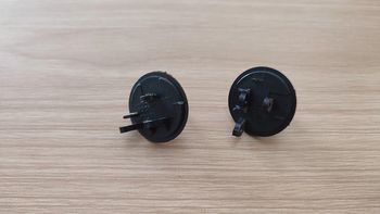 Support roue avant pièce détachée miniature 1/18 Burago Alfa Romeo 2300 spider 1932 #B61