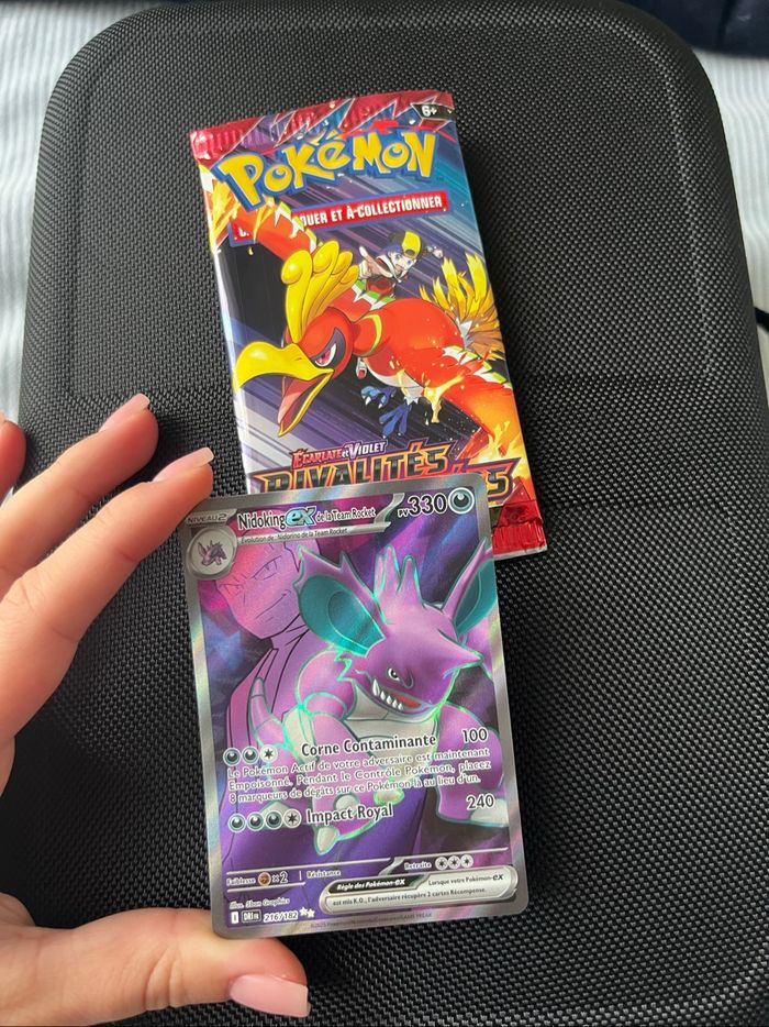 Nidoking de la Team Rocket - 216/182 - Rivalités Destinées EV10 - photo numéro 3