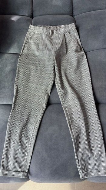 Pantacourt à carreau