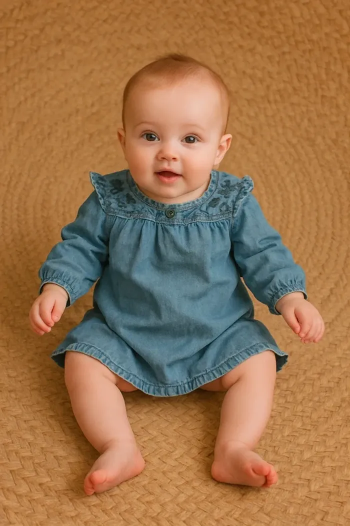 Robe en jeans