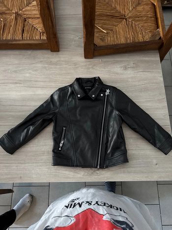 Veste cuir