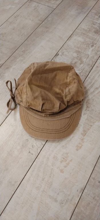 Casquette marron délavée TU