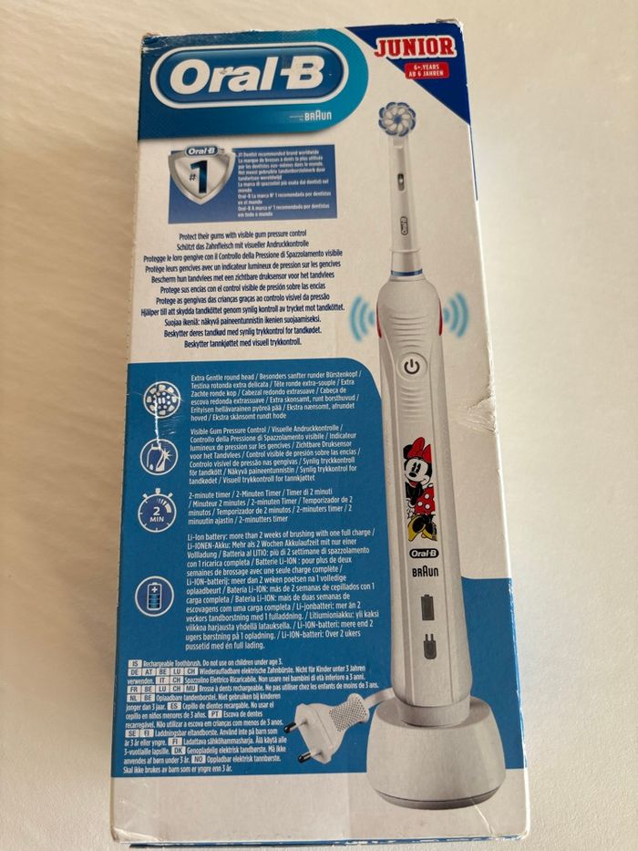 Brosse à dents électrique oral B