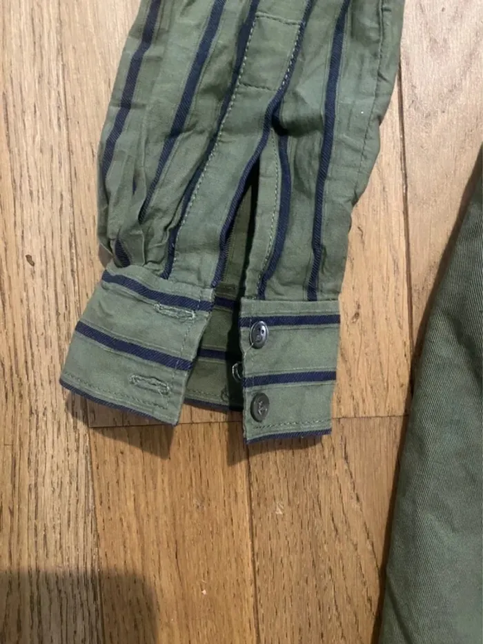 Combinaison short kaki Sandro taille 1 - photo numéro 7