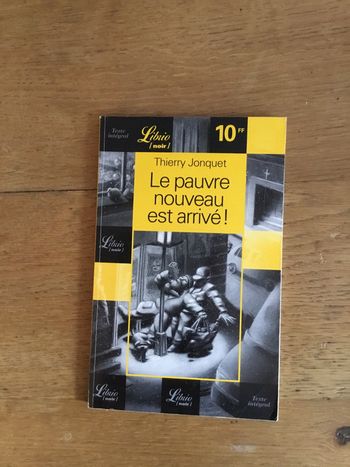 Livre « le pauvre nouveau est arrivé »