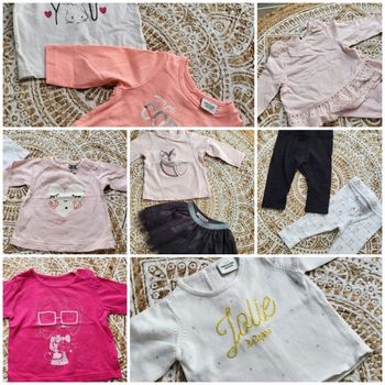 Lot vêtements fille