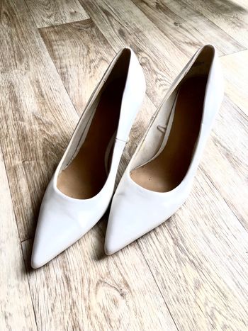 Escarpins • H&M • 36 • Blanche • Cuir synthétique