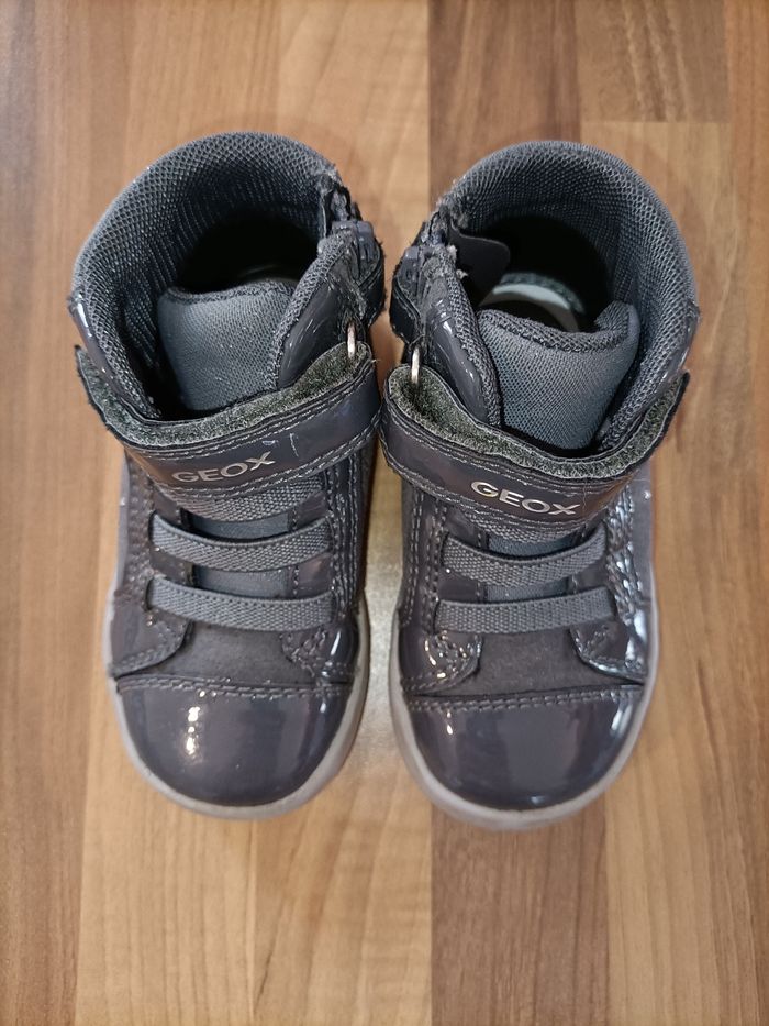 Jolies bottines grises à strass Geox 21 - photo numéro 5