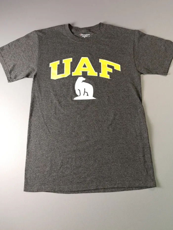 T-shirt imprimé university UAF Fairbanks champion - S