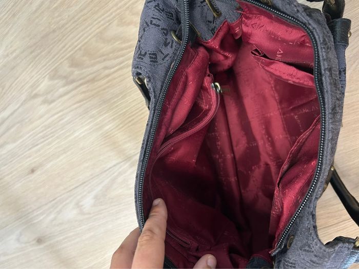 Sac à main Lancaster gris/noir – élégant et intemporel - photo numéro 10