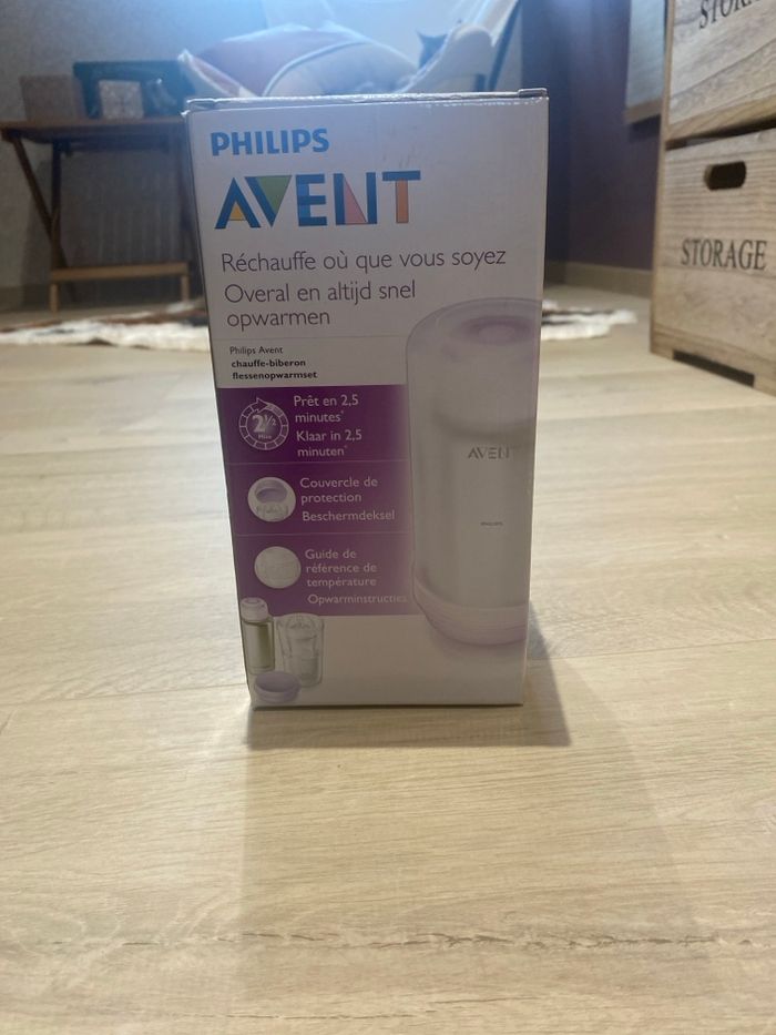 Chauffe biberon portatif