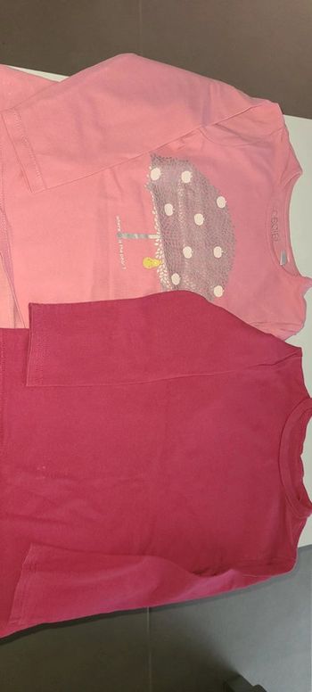 Lot 2 t-shirt manches longues fille 3 ans 36 mois