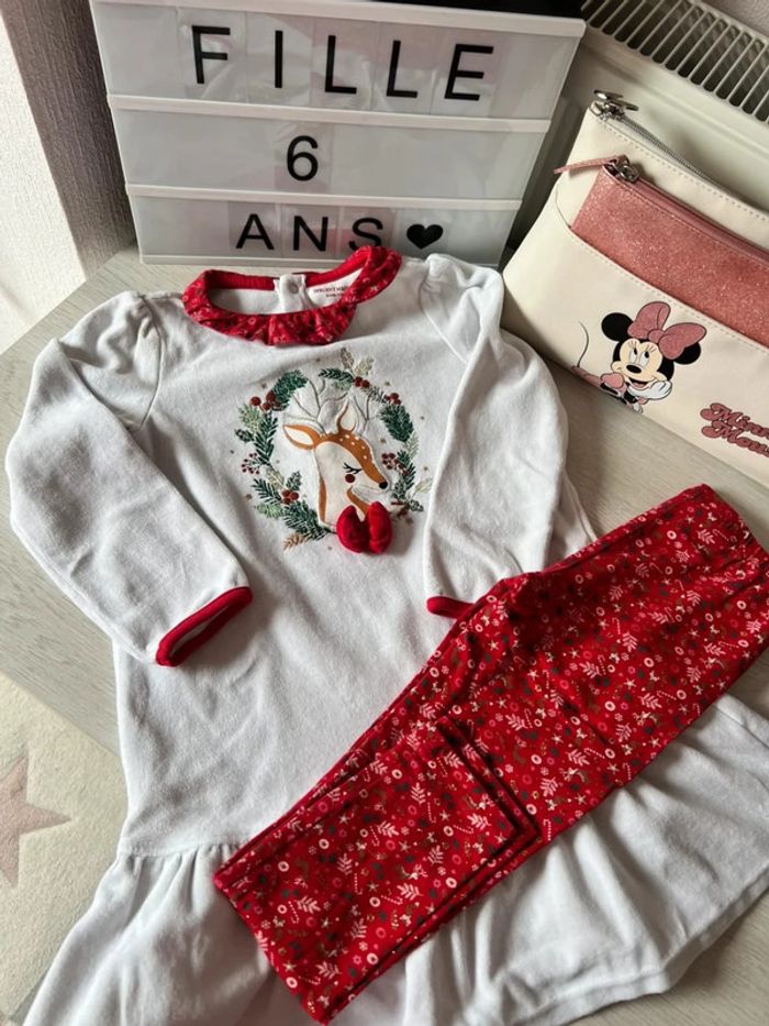 Joli pyjama sergent major Noel 6 ans