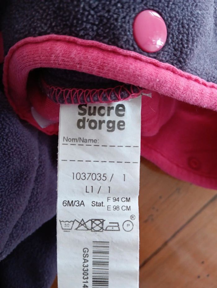 Gigoteuse hiver sucré d'orge 6-36 mois - photo numéro 5