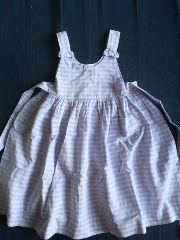 Robe vichy Lila Boutchou 18mois
