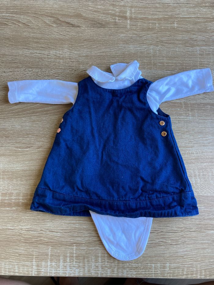 Ensemble robe et body manches longues