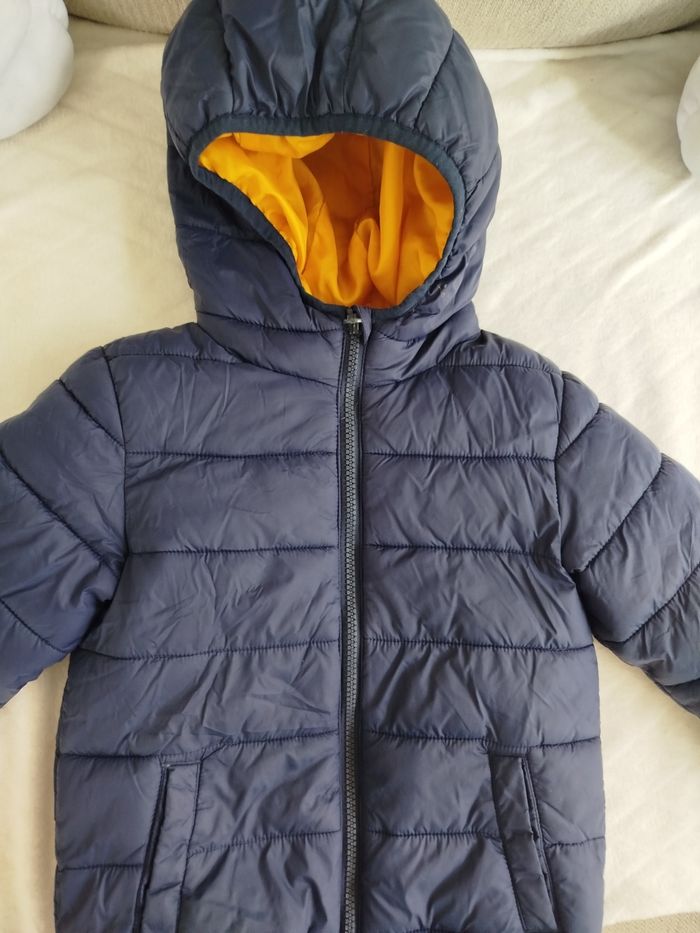 Doudoune bleu marine garçon 6 ans - photo numéro 2