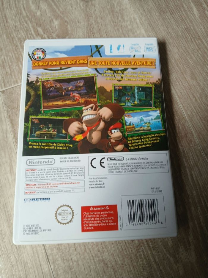 Jeu de wii Donkey kong - photo numéro 3