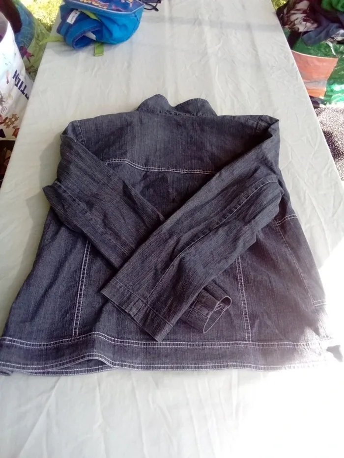 Veste en jean taille 42 - photo numéro 8