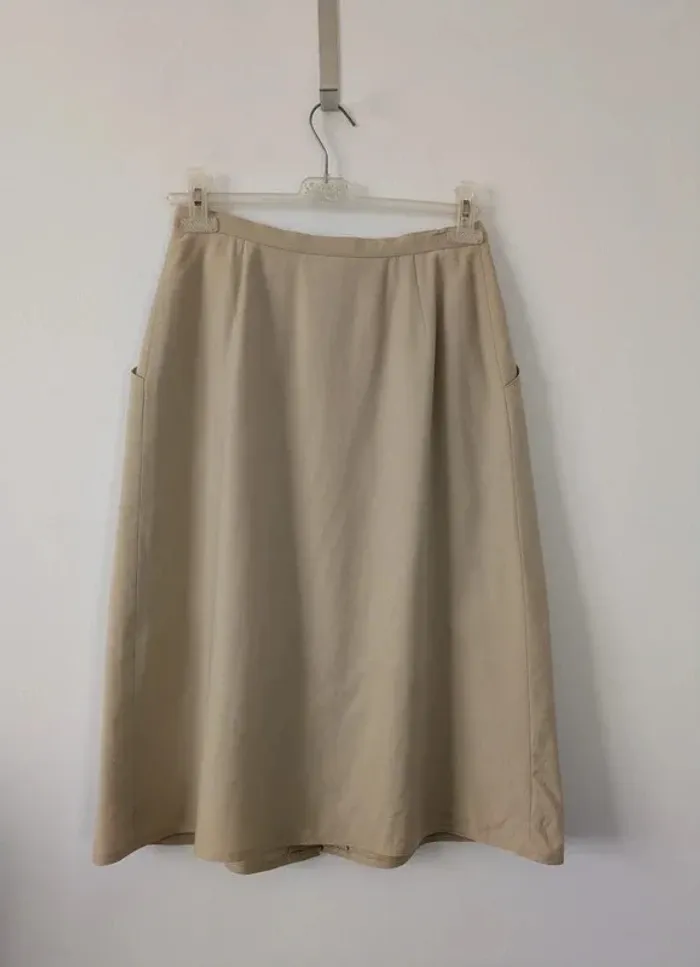 Jupe vintage 100% laine - Timwear - taille 36 - photo numéro 2