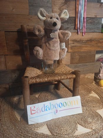 peluche marionnette kangourou histoire d'ours tbe